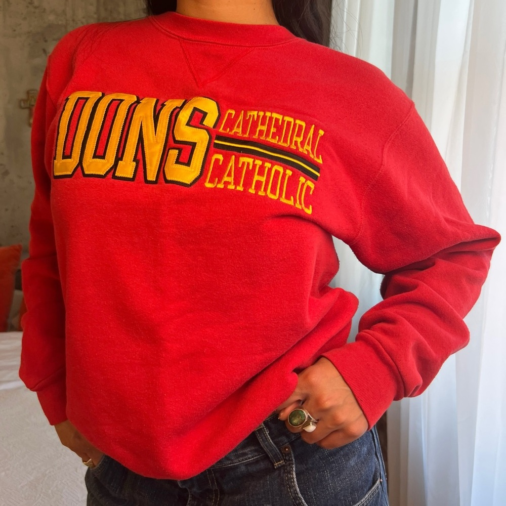 90s vintage dons red label crewneck sweater